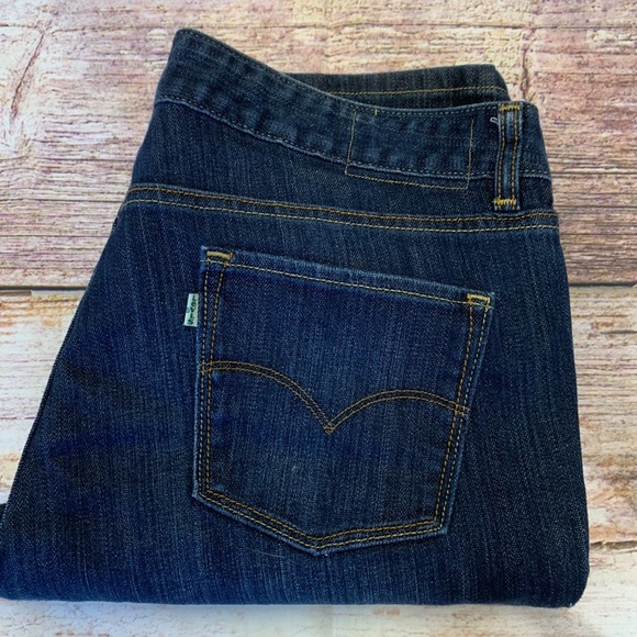 Levi’s Eco • 552 Mid-Rise Straight Leg Jeans • Sz 12/31 - Picture 5 of 14